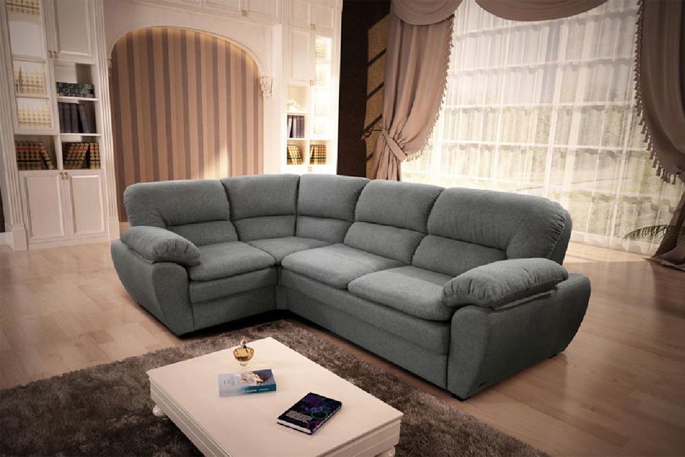 фото углового дивана в интерьере