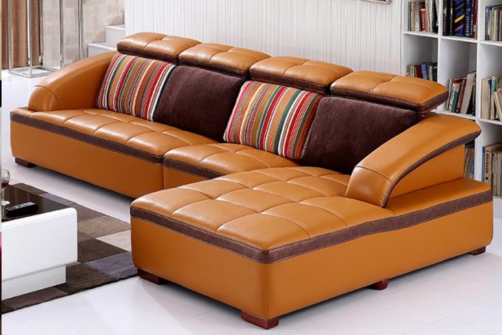 фото углового дивана в интерьере