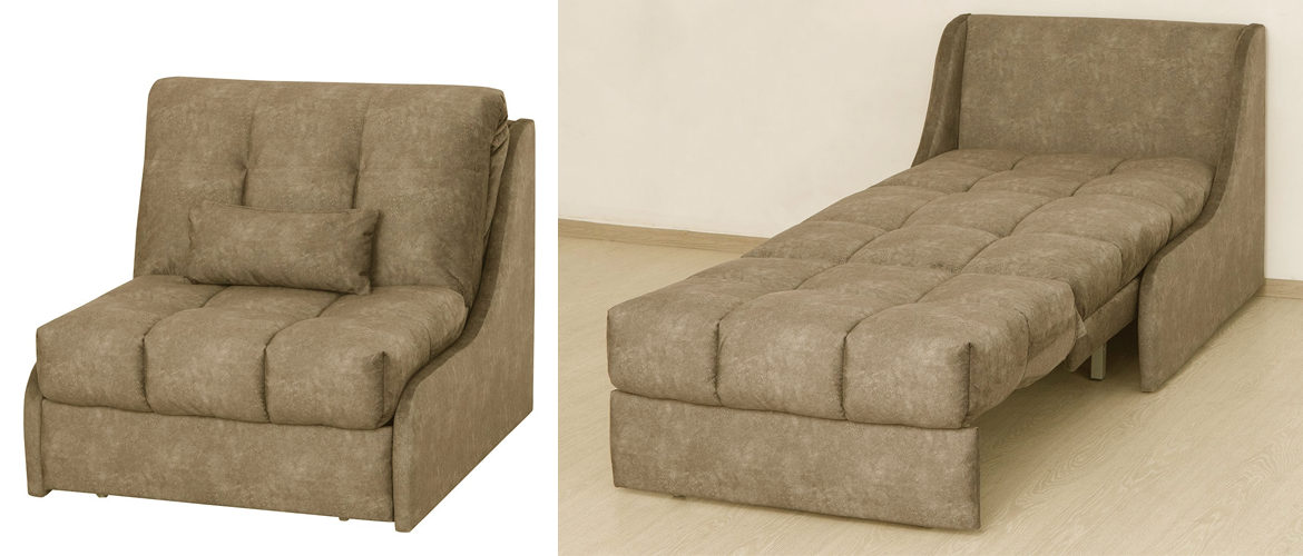 Пример односпального компактного дивана