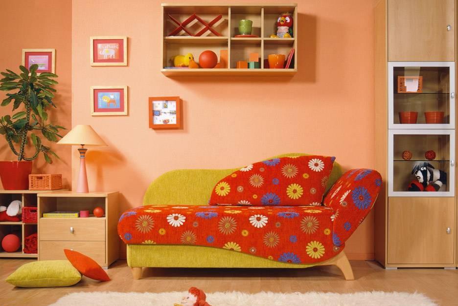Цвет дивана в детской