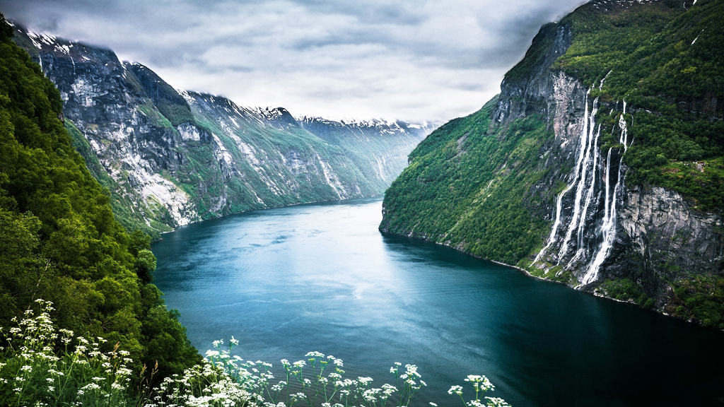 Расцветки норвежских фьордов